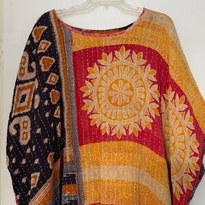 Bohemian Patterned Kantha Dress